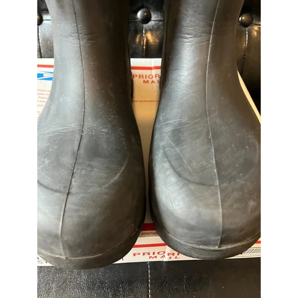 ACE Work Boots Bullfrog Elite CT Composite Toe Black Rubber Safety Boots